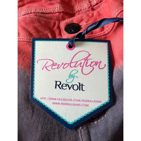 Revolution By Revolt Womens Tie-Dye Skinny Jeans Size 13 Cotton/Spandex - Picture 2 of 12